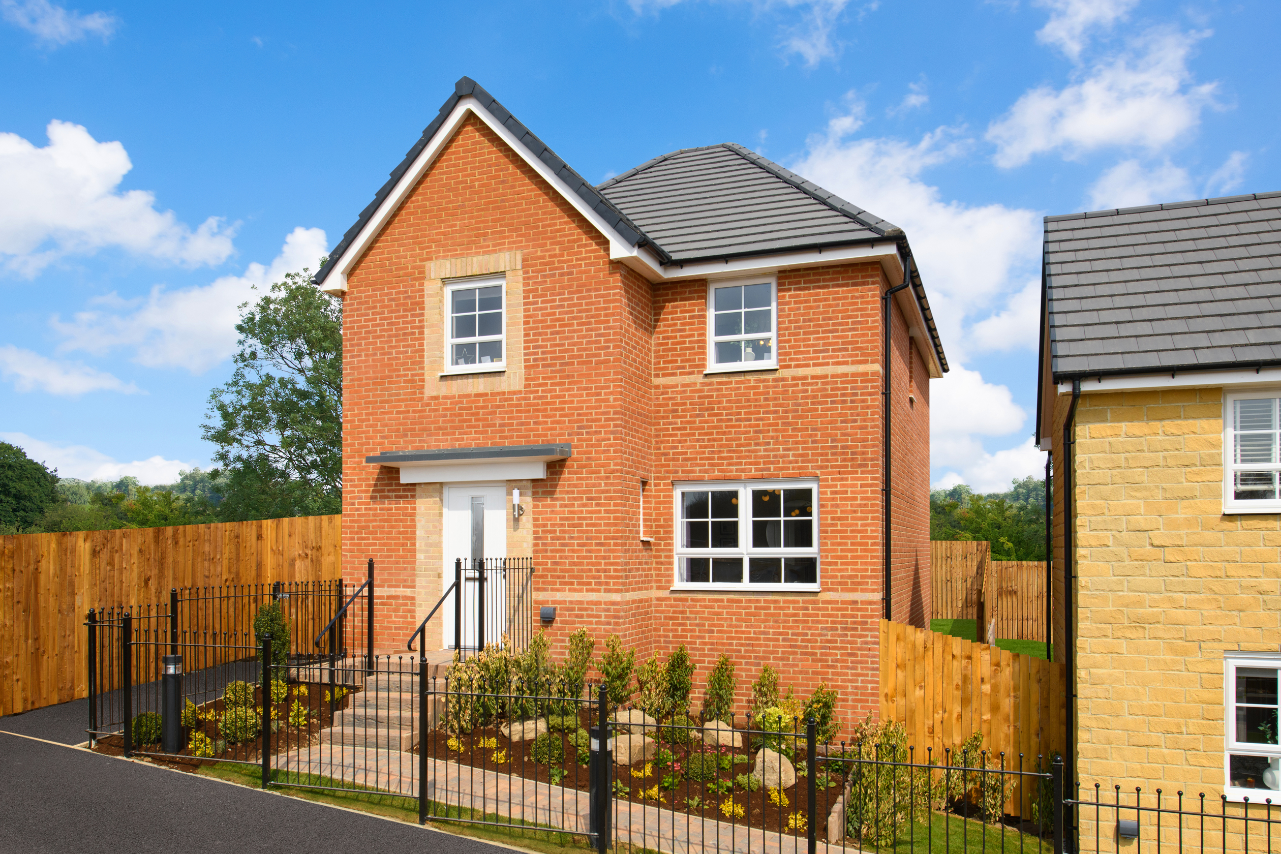 Outside view 4 bedroom detached Kingsley home
